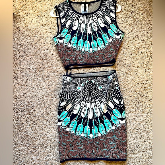 BCBG Aztec 2 piece set,All Products : American Fashion Style Bags On Sale
